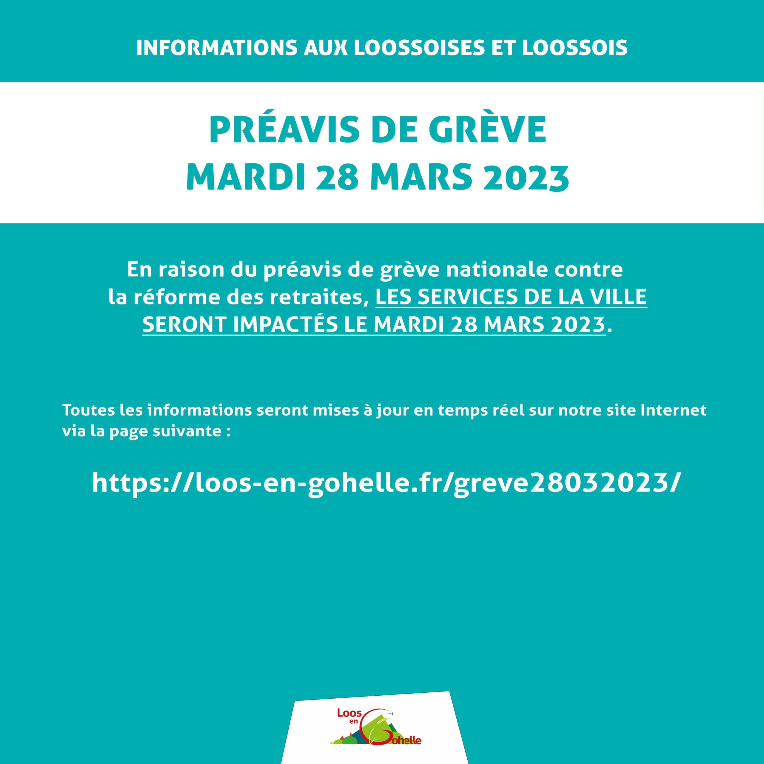 MOUVEMENT DE GRÈVE DU MARDI 28 MARS