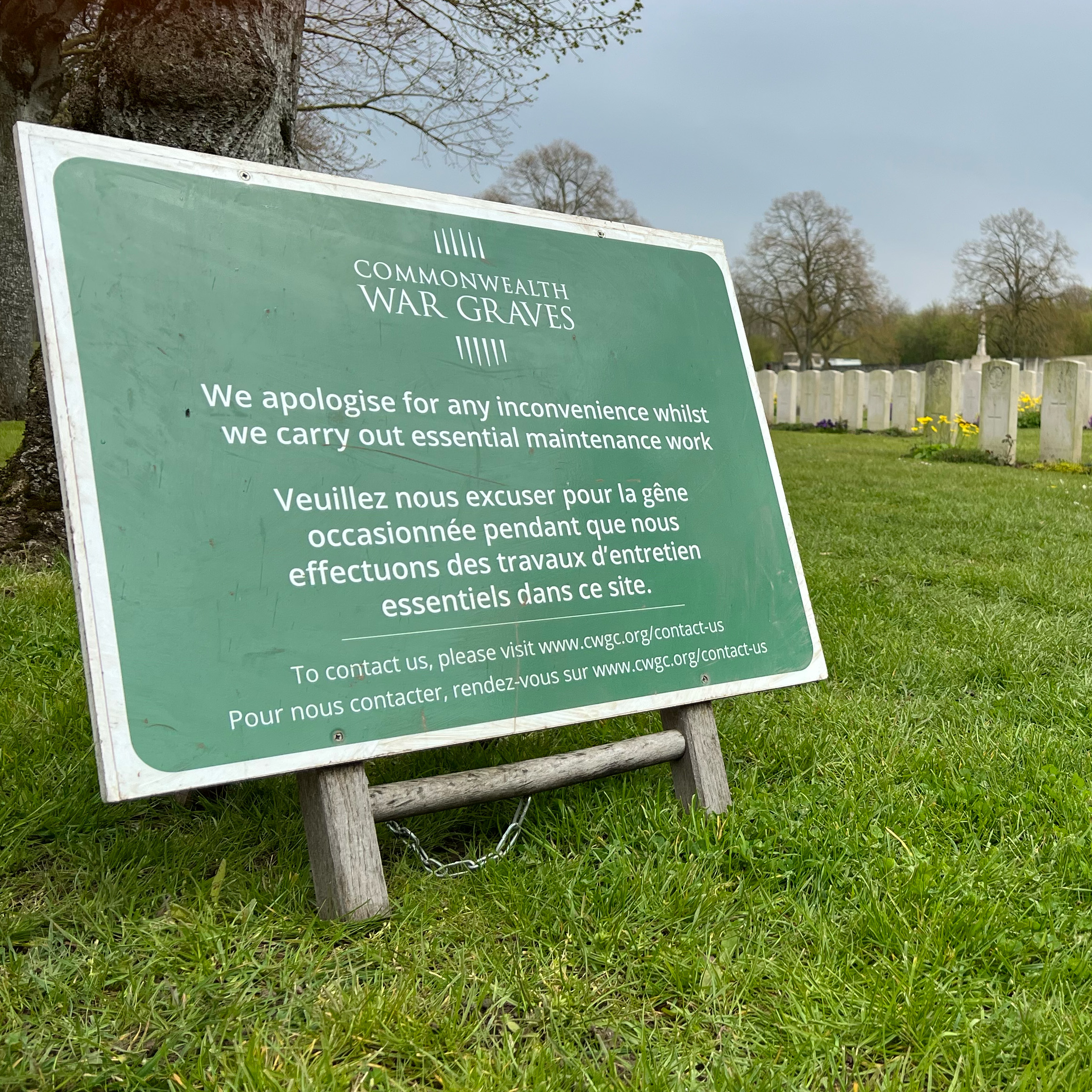 INFO TRAVAUX / Loos British Cemetery