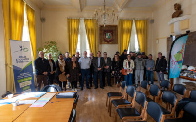 Signatures de contrats de chantier école