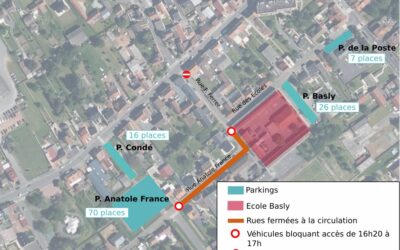 Flash info, Rue aux enfants École Basly