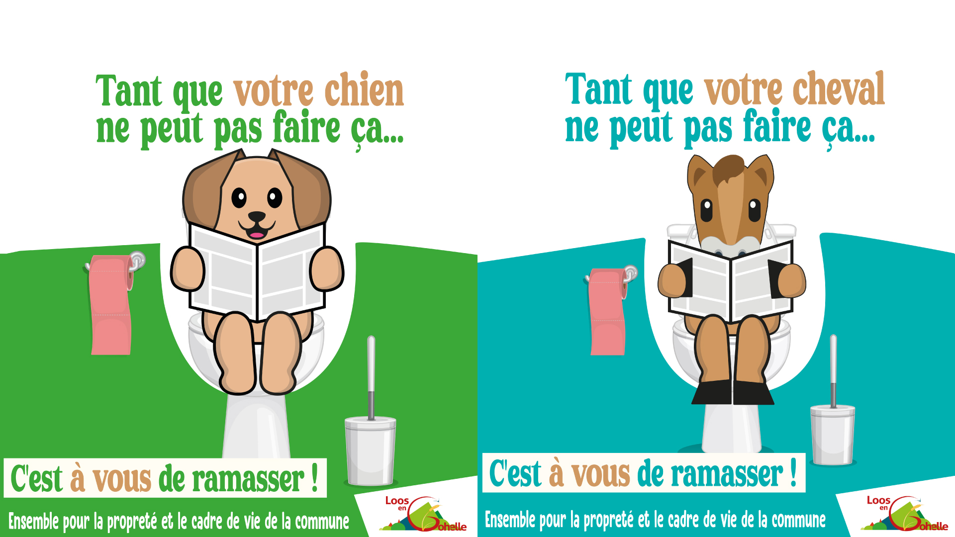 Ensemble pour la propreté et le cadre de vie de la commune !