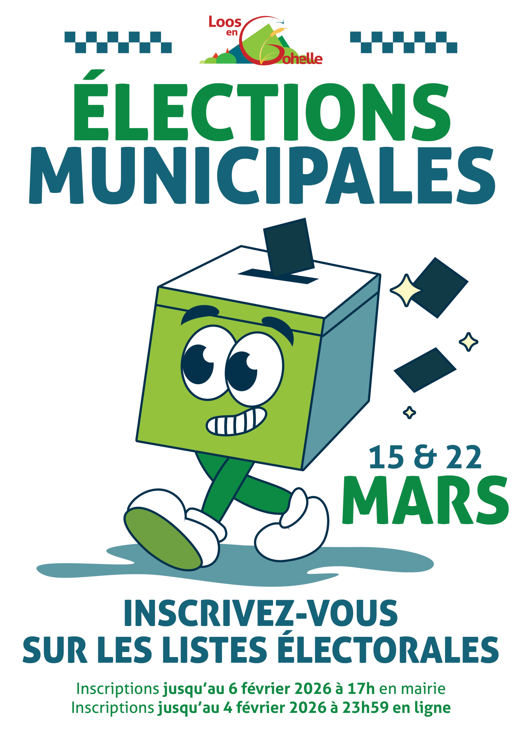 Inscriptions sur les listes électorales