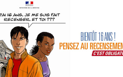 Recensement citoyen : une démarche obligatoire à 16 ans