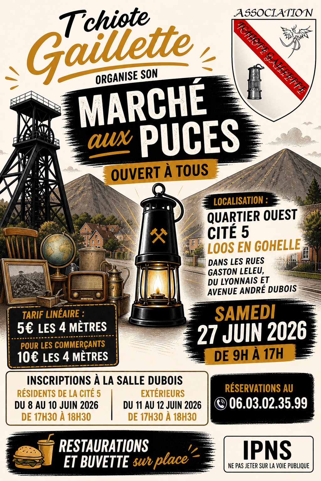 MARCHE AUX PUCES