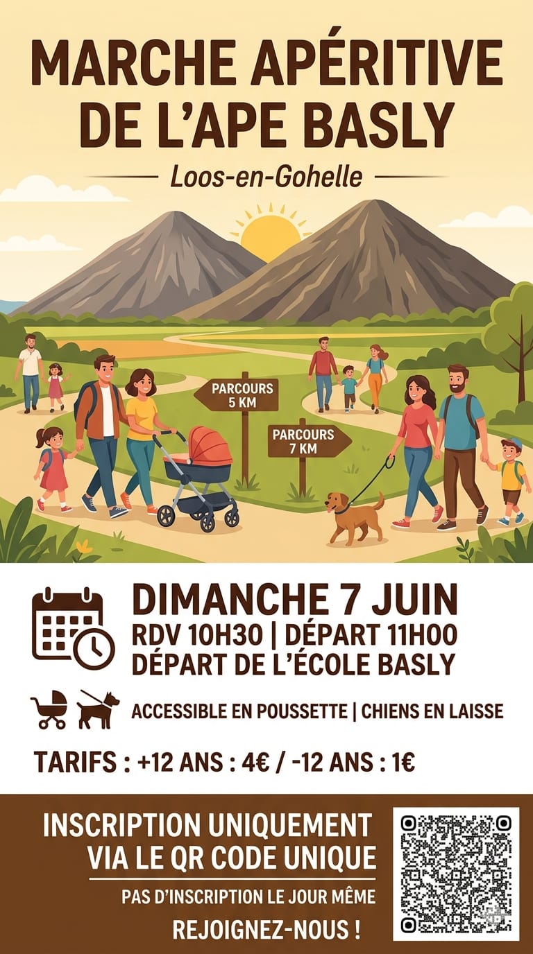 Marche apéritive de l’APE Basly