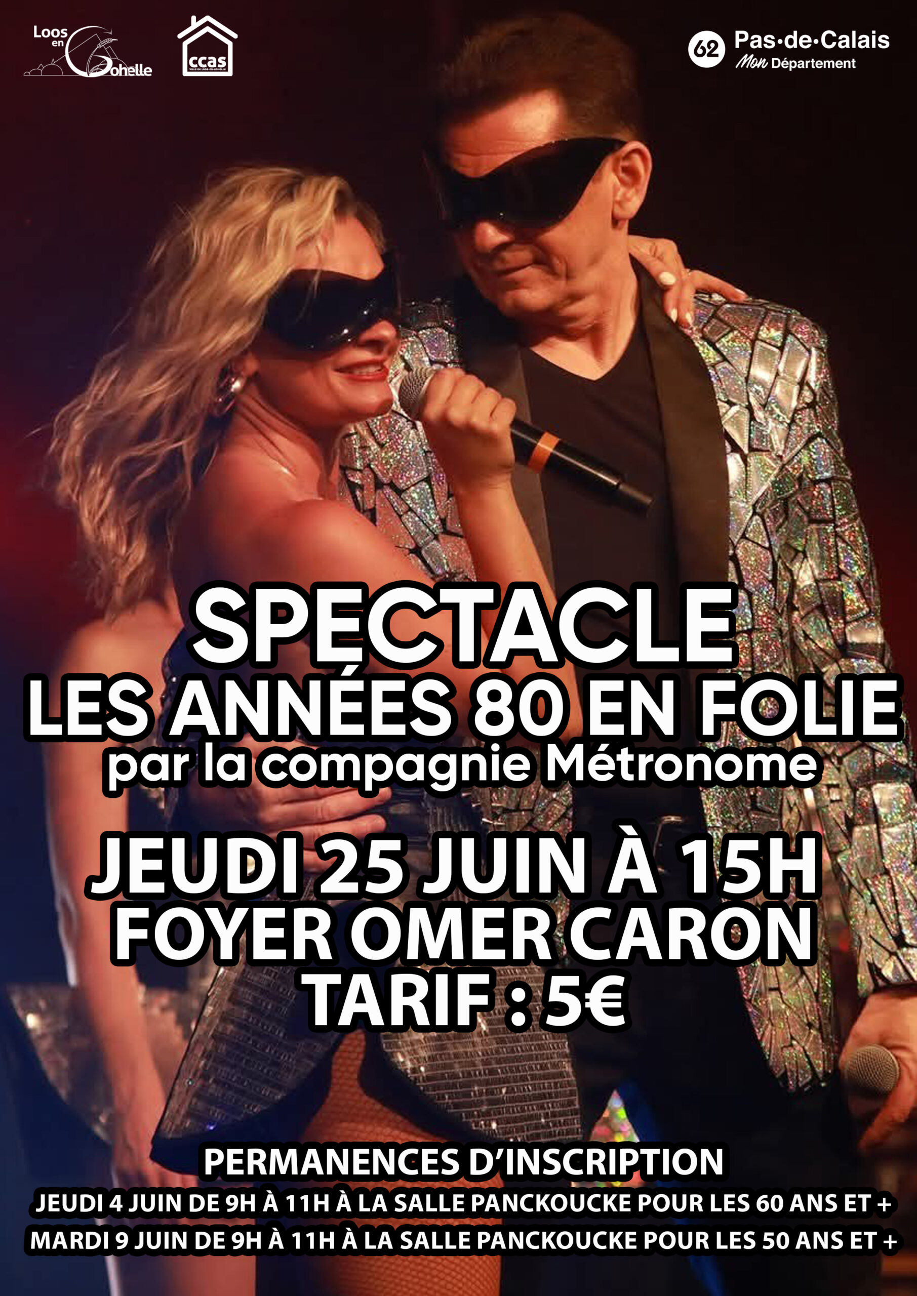 Spectacle Années 80 en folie