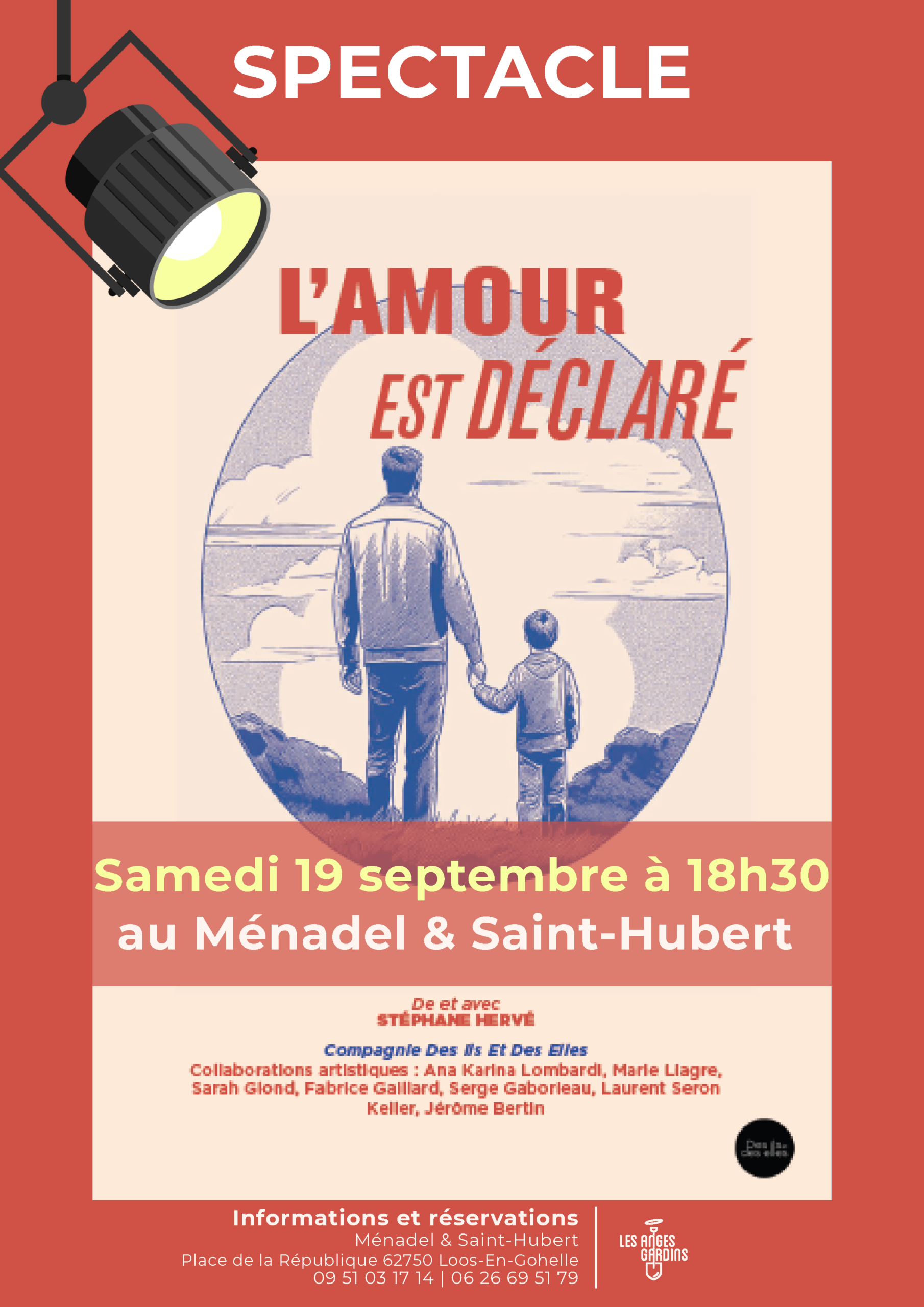 Spectacle L’amour est déclaré